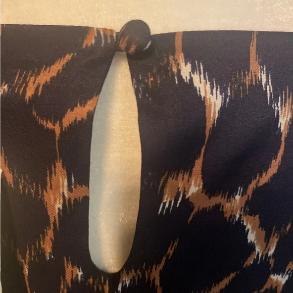 Boden 2-Piece Set Dress Outfit Silk Top Blouse Pencil Skirt Navy Work Office 6R - Picture 16 of 16